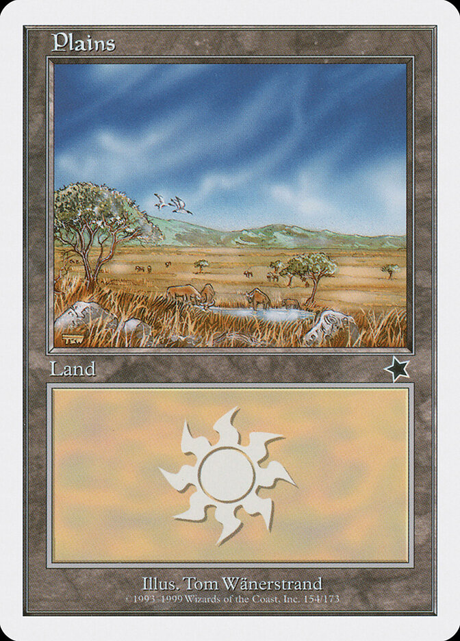 Plains card front