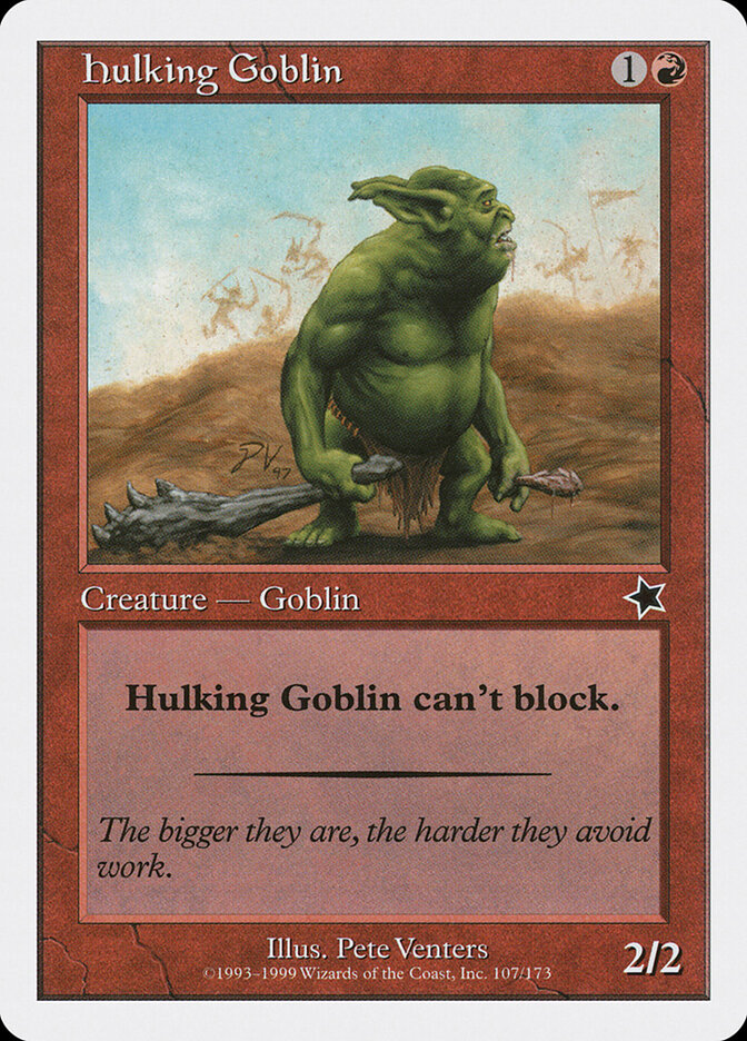 Hulking Goblin card front