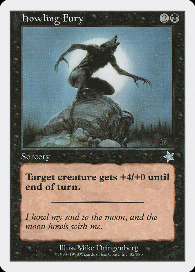 Howling Fury card front