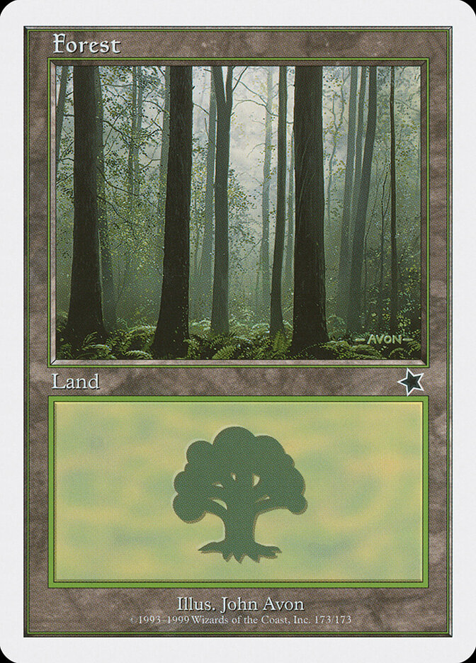 Forest card front