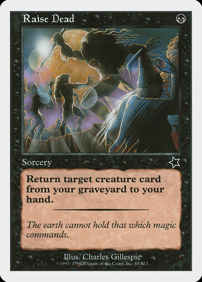 Raise Dead card front