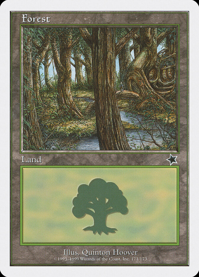 Forest card front