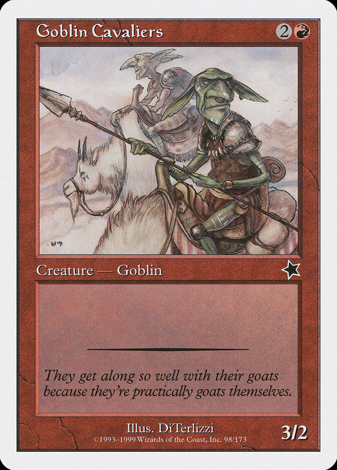 Goblin Cavaliers card front