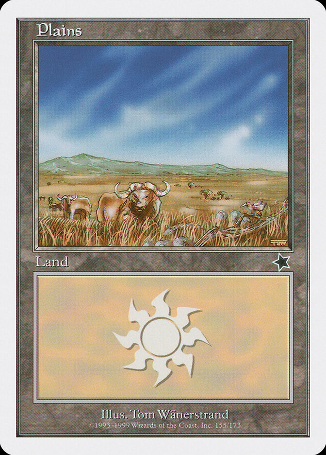 Plains card front