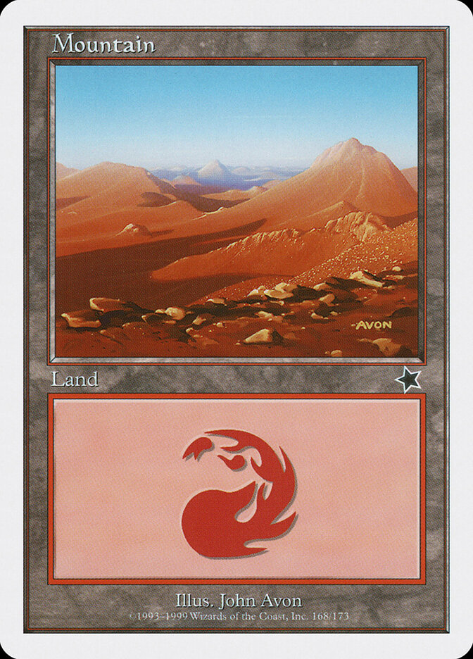 Mountain card front