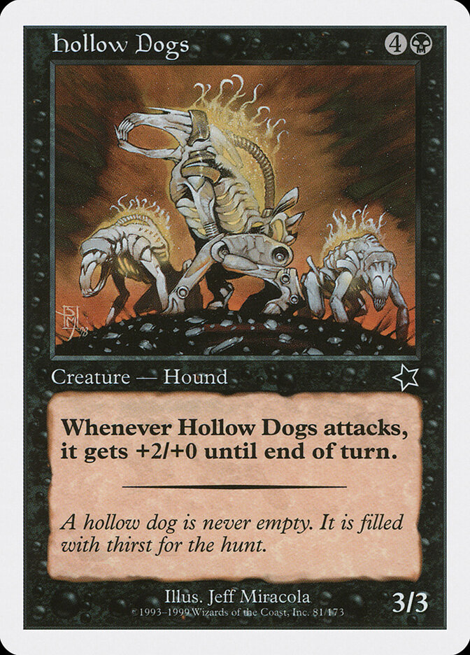 Hollow Dogs card front