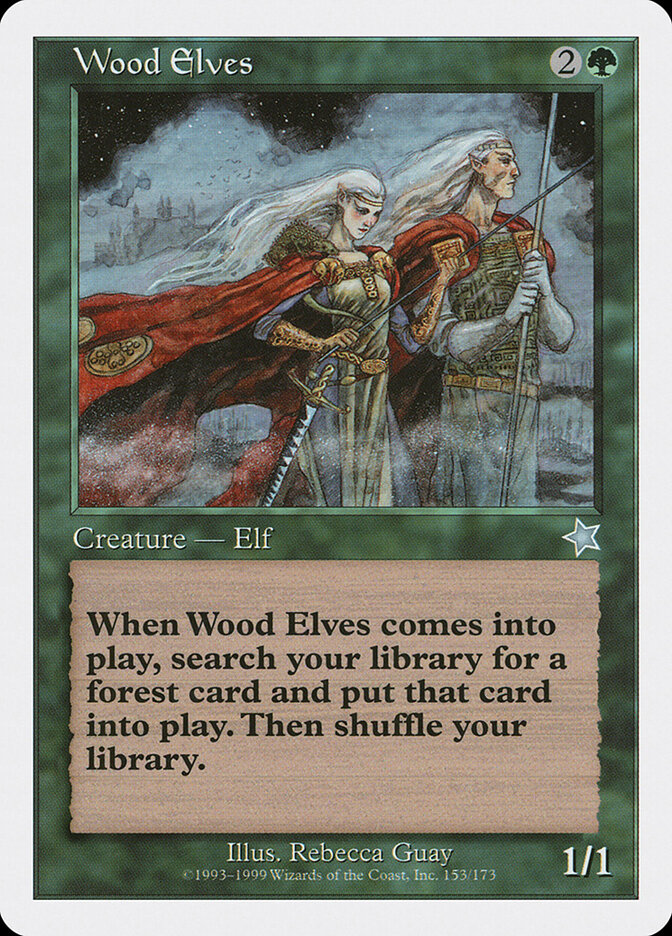 Wood Elves card front