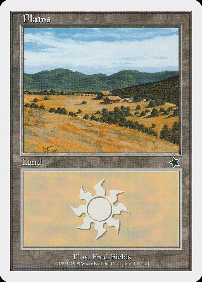 Plains card front