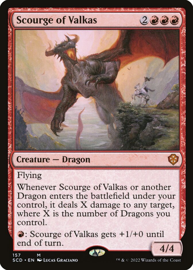 Scourge of Valkas card front