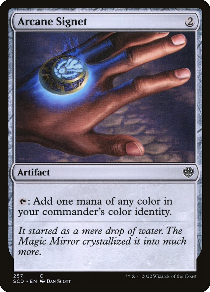Arcane Signet card front