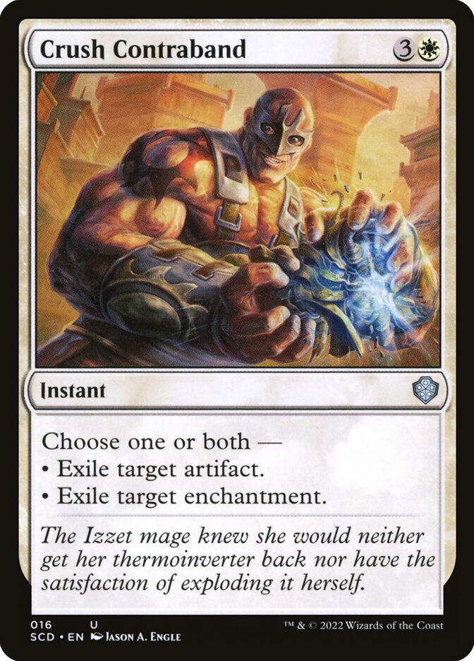 Crush Contraband card front