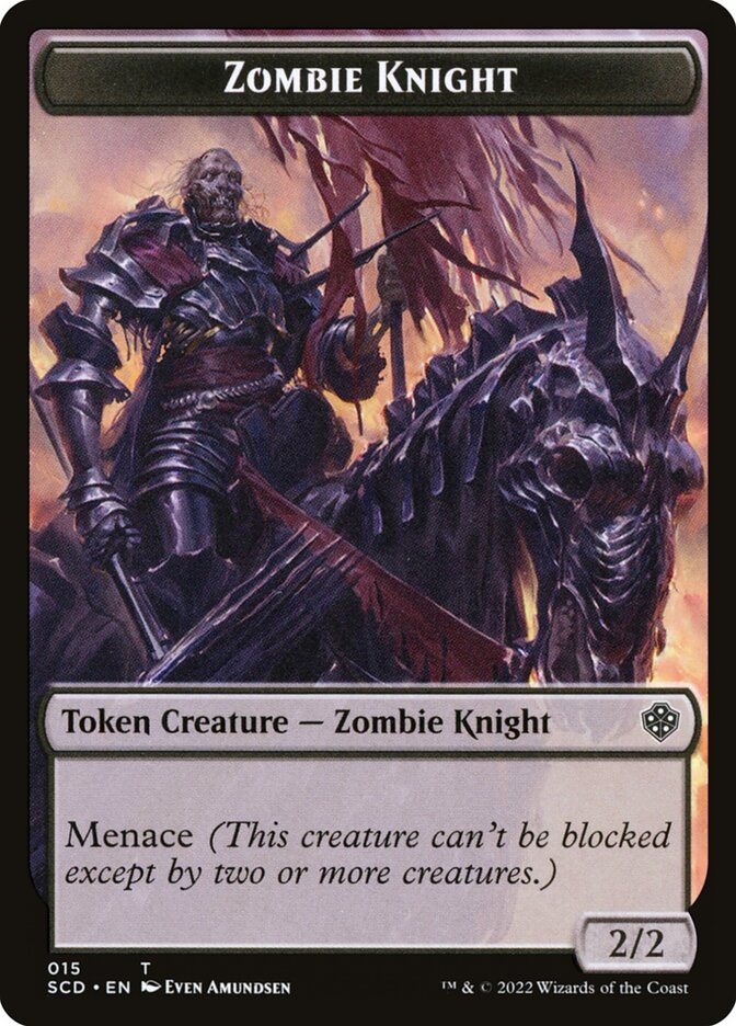 Zombie Knight card front