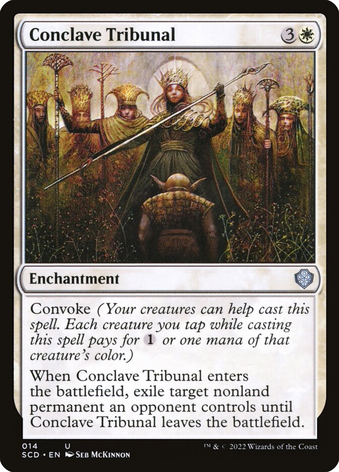 Conclave Tribunal card front