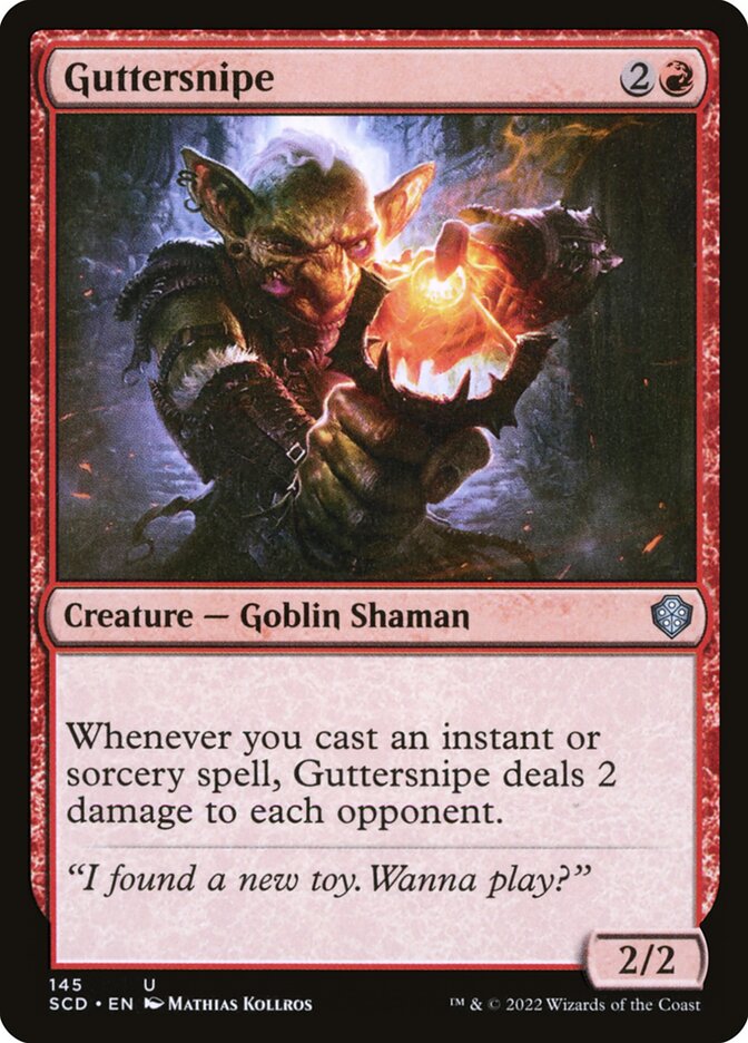 Guttersnipe card front