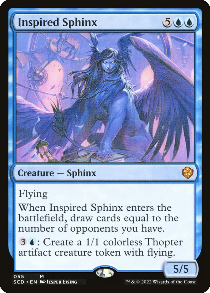 Inspired Sphinx card front