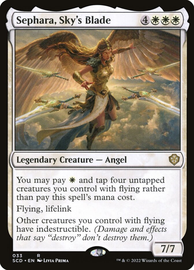 Sephara, Sky's Blade card front