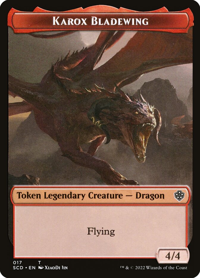 Karox Bladewing card front