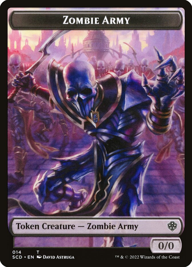 Zombie Army card front