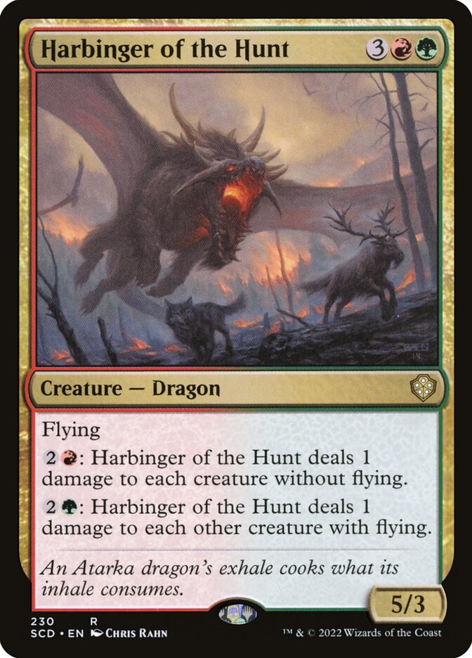 Harbinger of the Hunt card front
