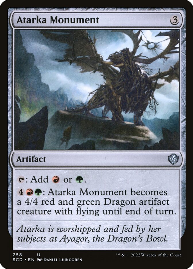 Atarka Monument card front