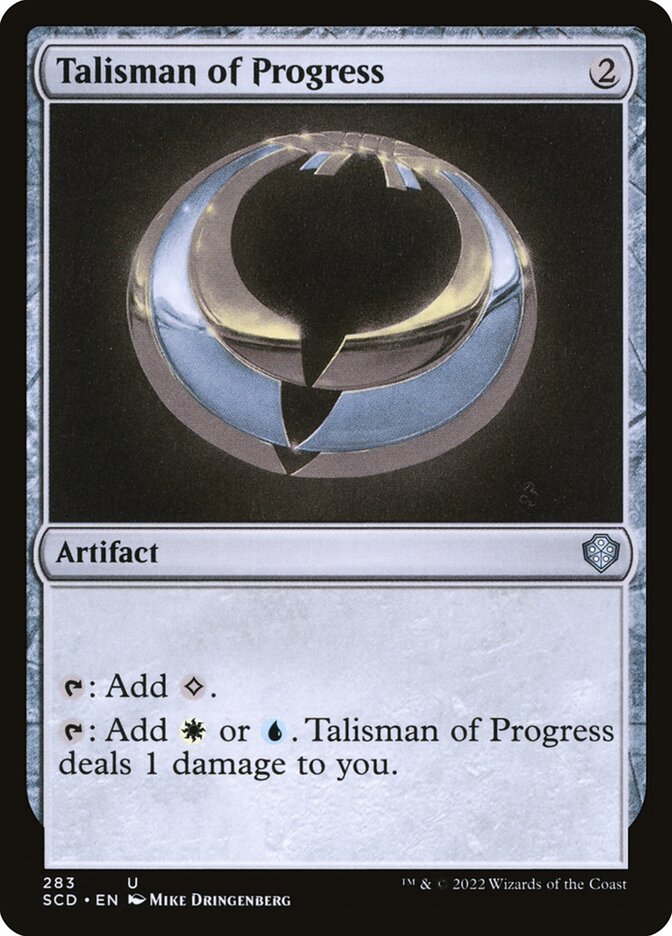 Talisman of Progress card front
