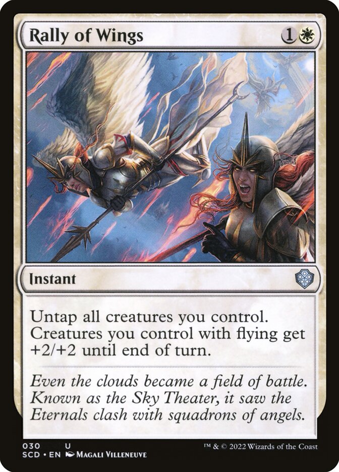 Rally of Wings card front