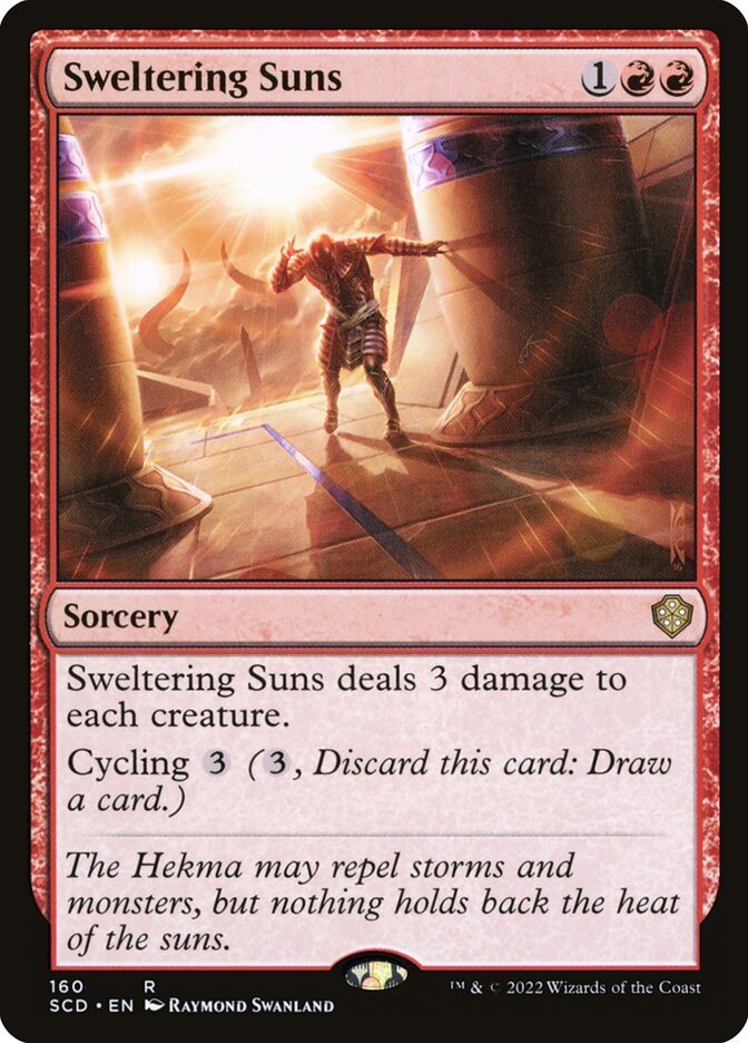 Sweltering Suns card front