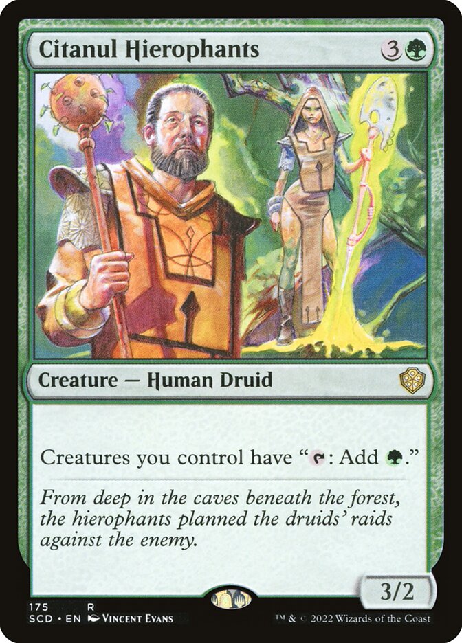Citanul Hierophants card front