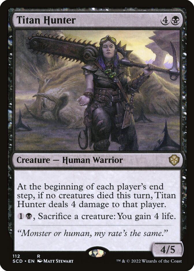 Titan Hunter card front