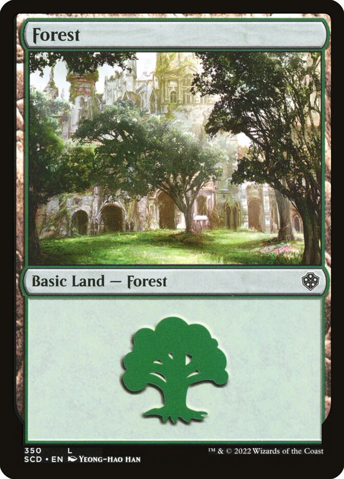 Forest card front