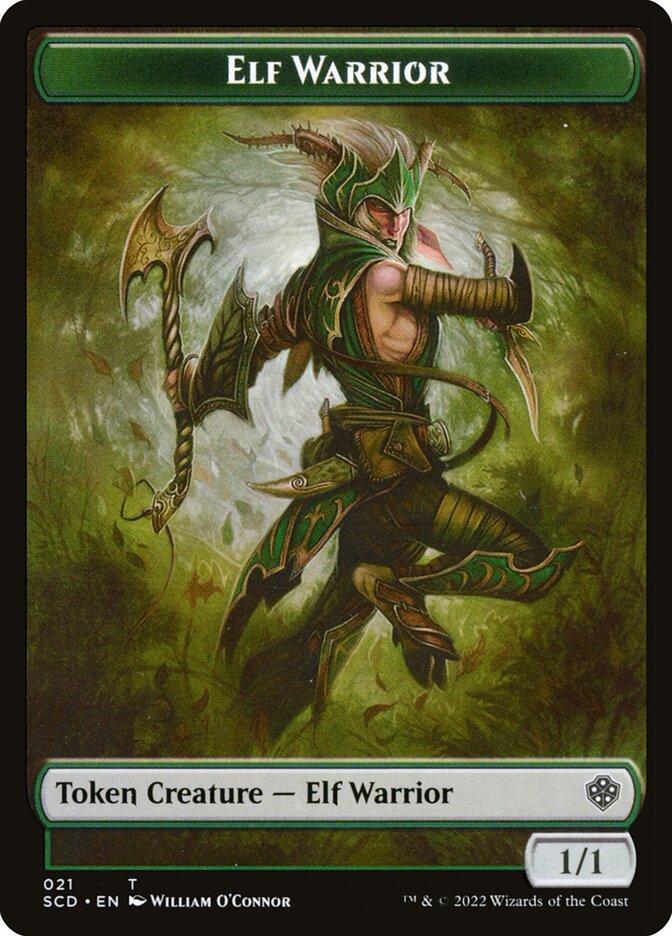 Elf Warrior card front