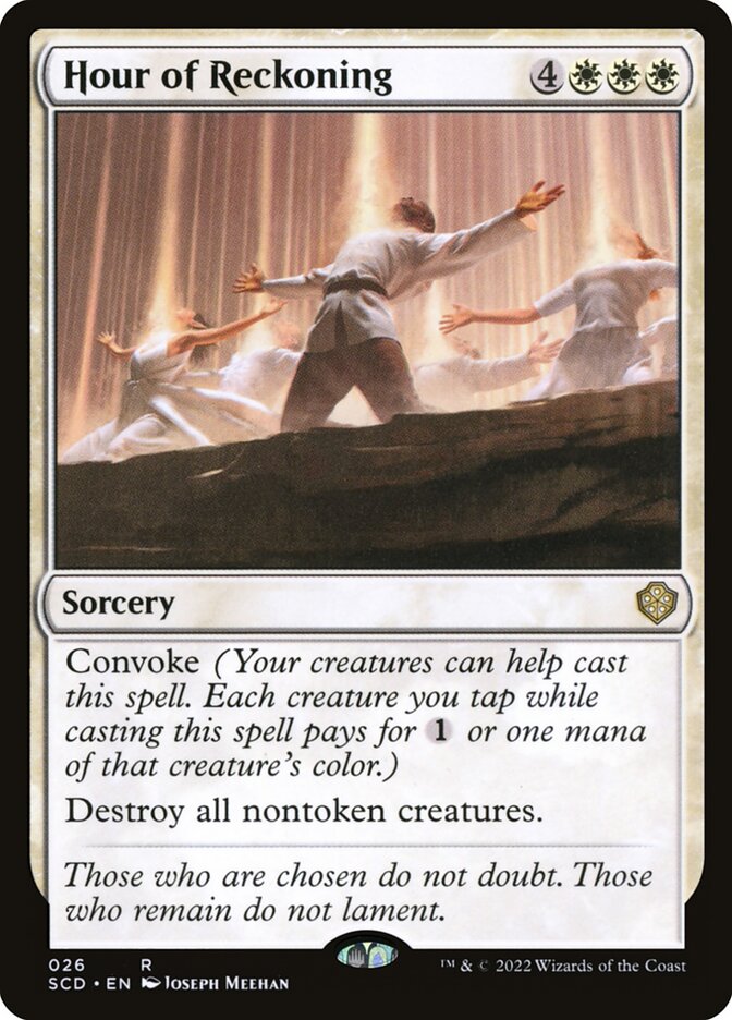 Hour of Reckoning card front