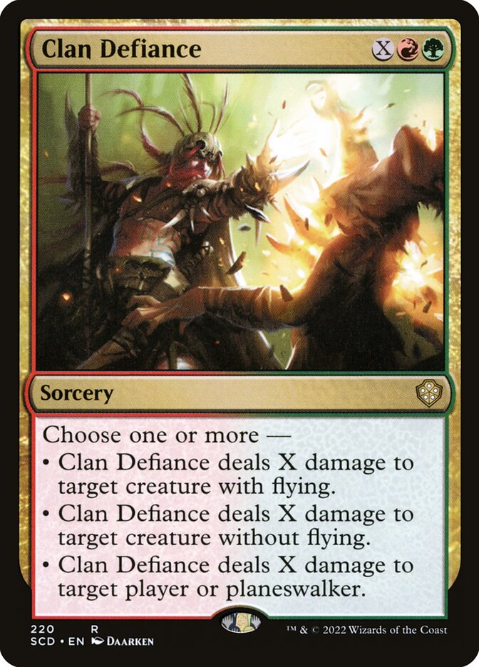 Clan Defiance card front