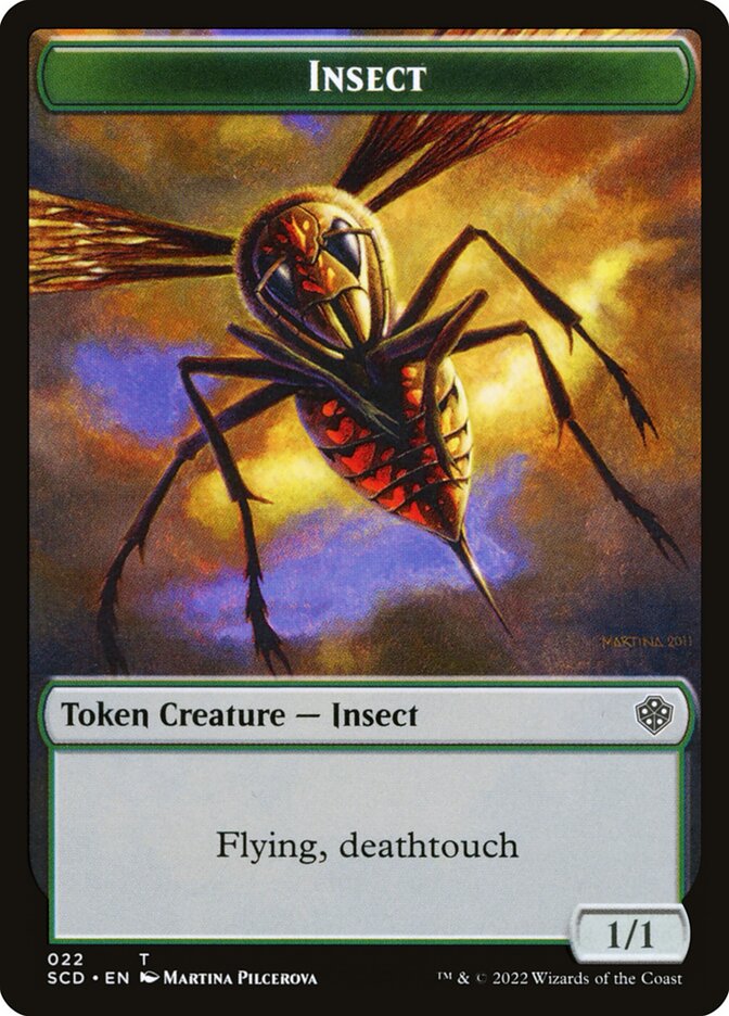Insect card front
