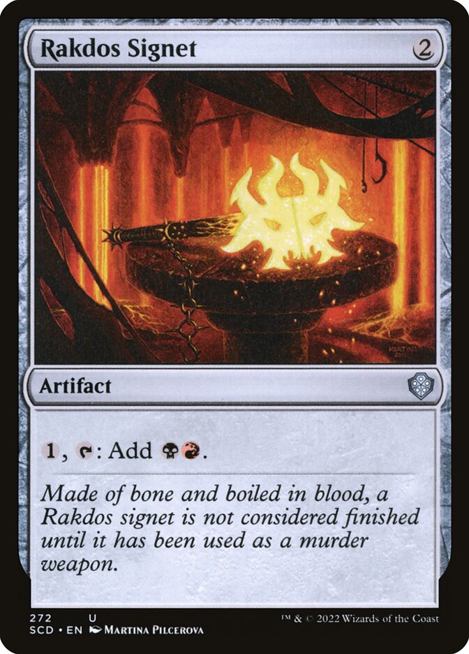 Rakdos Signet card front