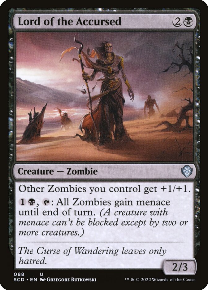 Lord of the Accursed card front