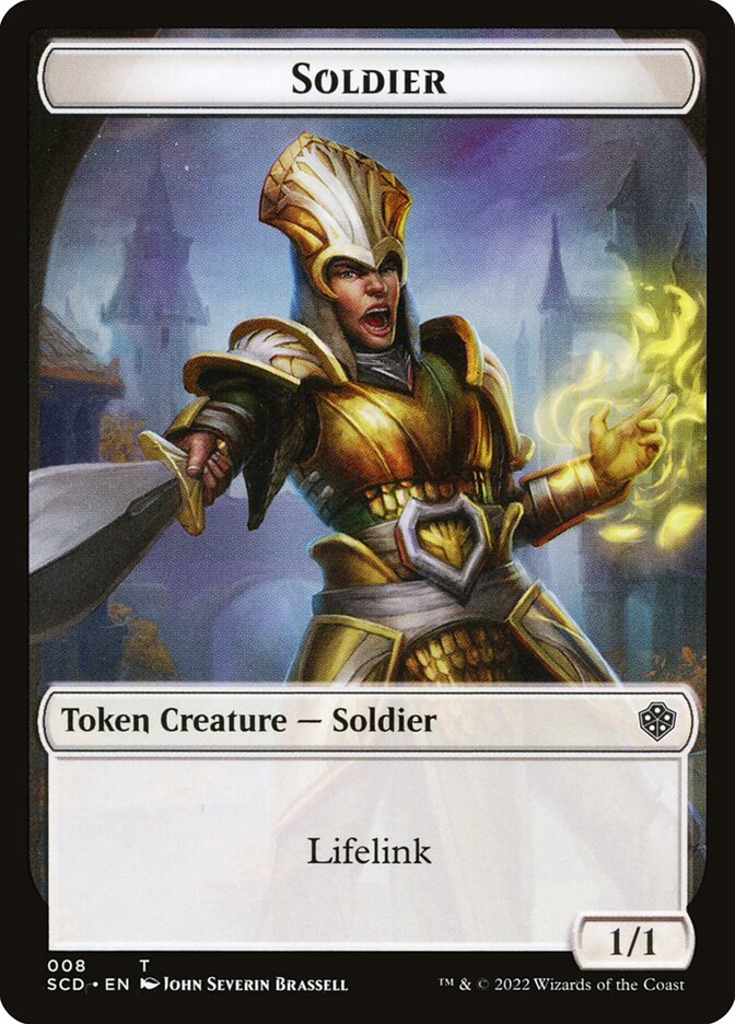 Soldier card front