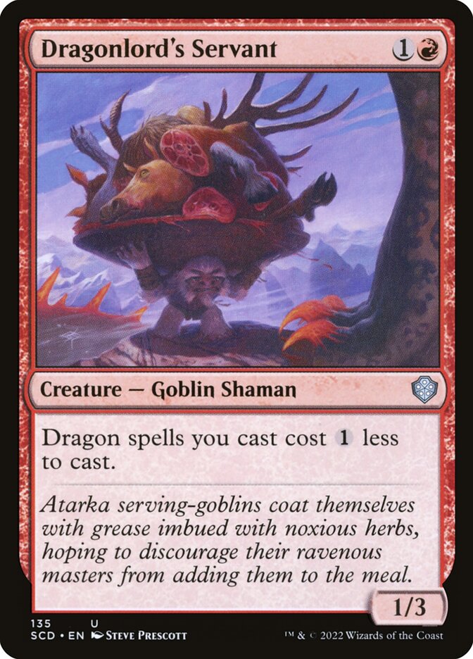 Dragonlord's Servant card front