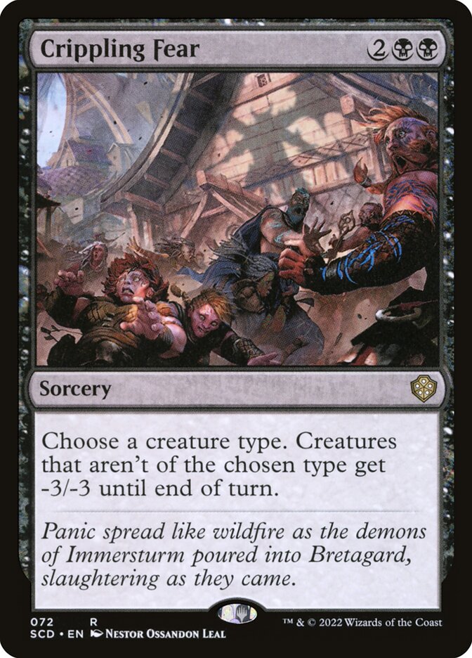 Crippling Fear card front