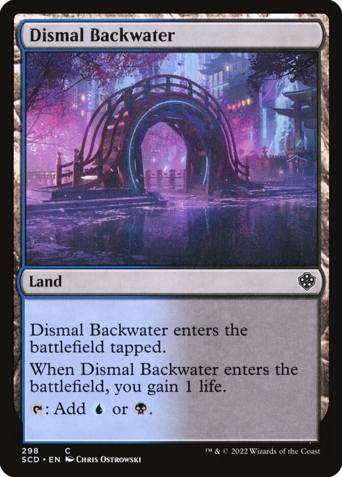 Dismal Backwater card front
