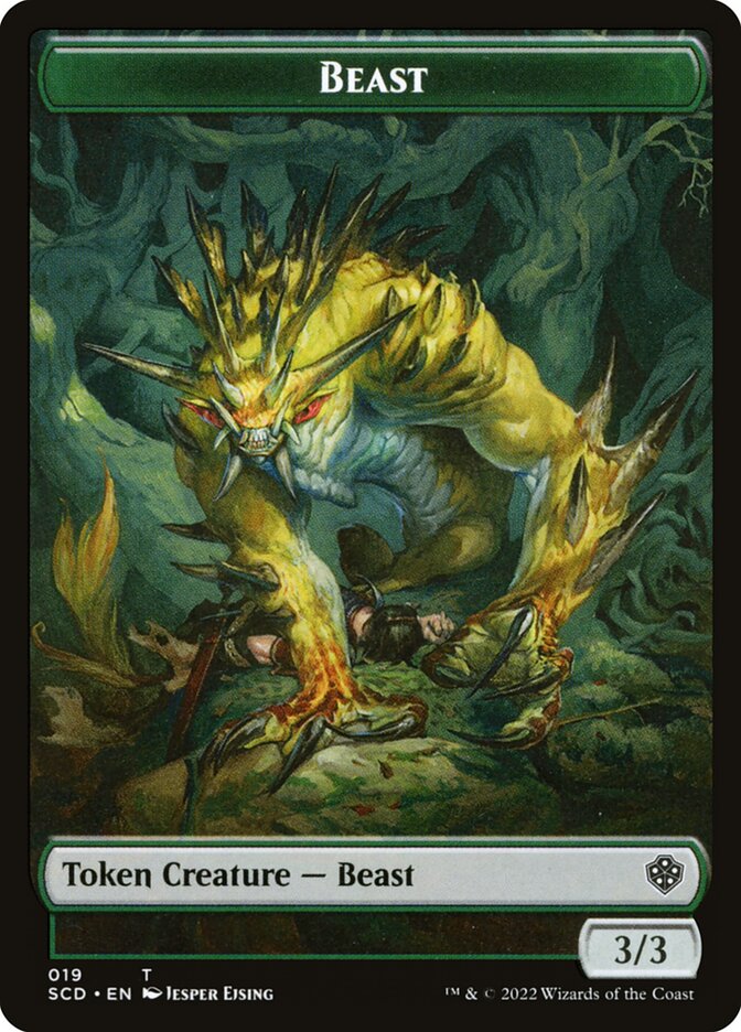 Beast card front