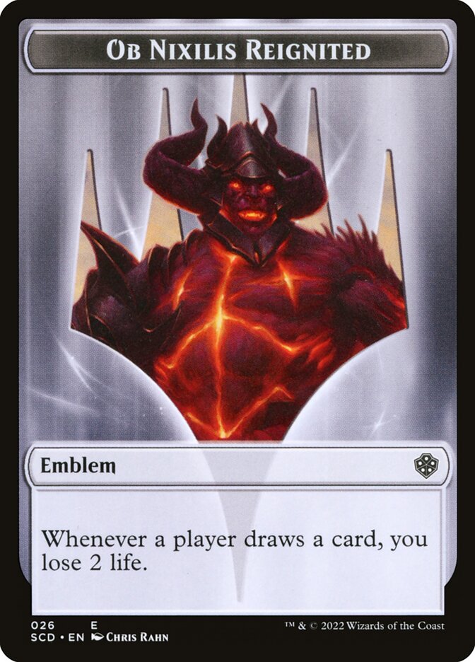 Ob Nixilis Reignited Emblem card front
