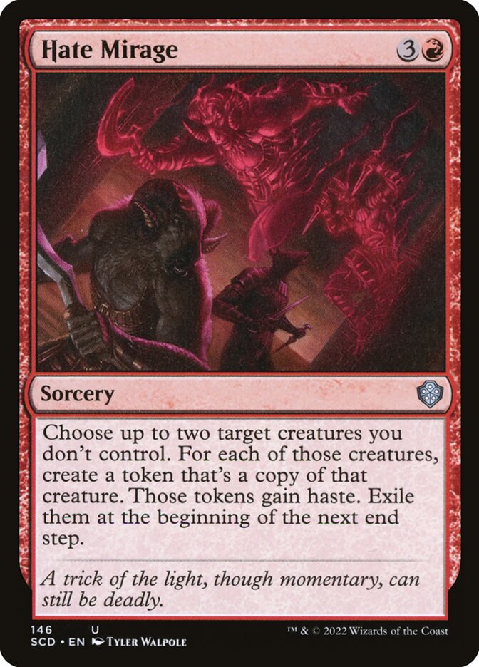Hate Mirage card front