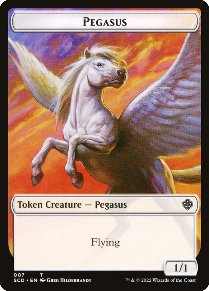 Pegasus card front