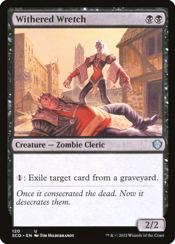 Withered Wretch card front