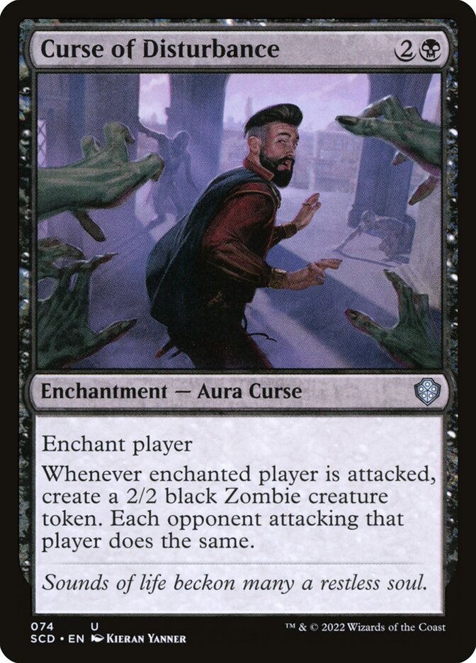 Curse of Disturbance card front