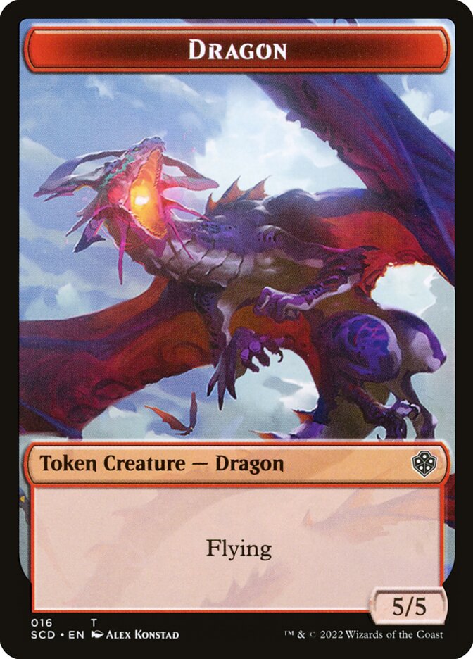 Dragon card front