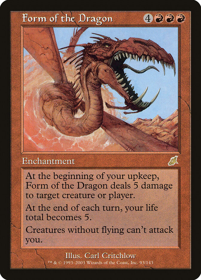 Form of the Dragon card front