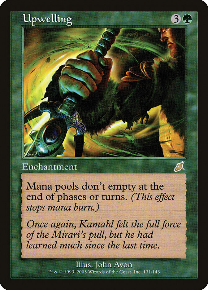 Upwelling card front