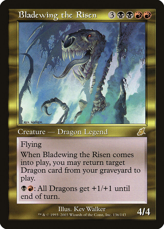 Bladewing the Risen card front
